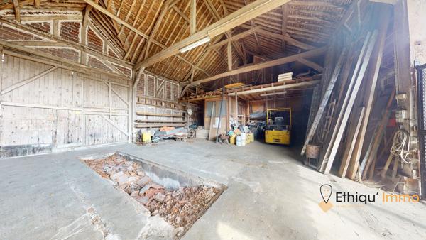 Propriété sur 5288 m2 avec grandes dépendances