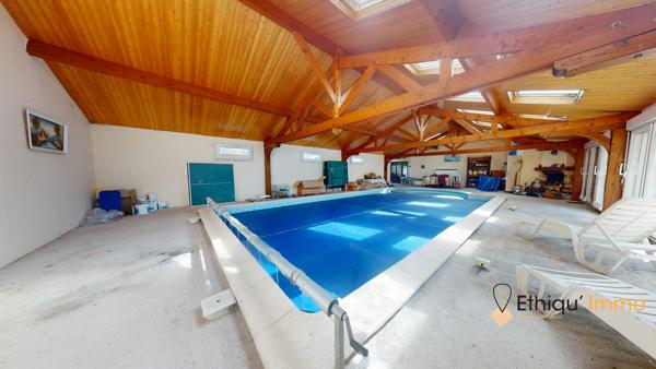 Propriété sur 5288 m2 avec grandes dépendances
