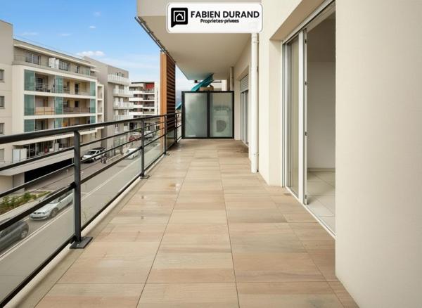 Nice Ouest Appartement 2 pièces avec grande terrasse et parking