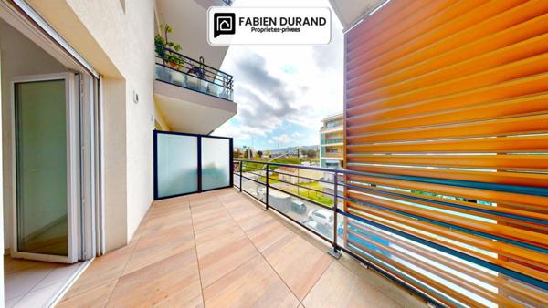 Nice Ouest Appartement 2 pièces avec grande terrasse et parking