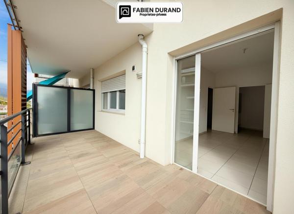 Nice Ouest Appartement 2 pièces avec grande terrasse et parking