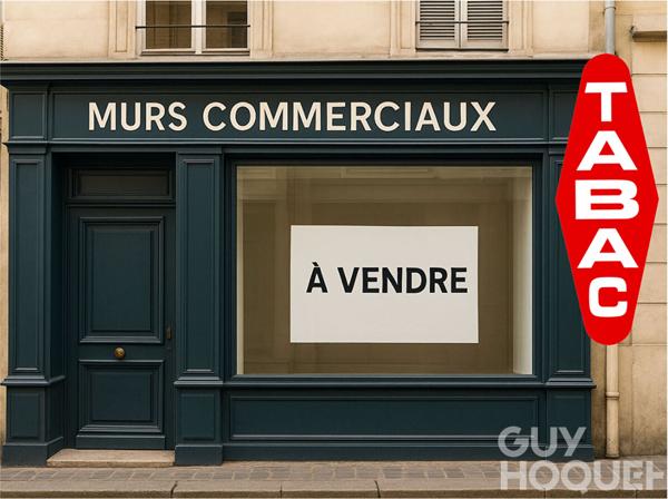Murs commerciaux occupés avec logement, station balnéaire prisée à 30 minutes du Havre