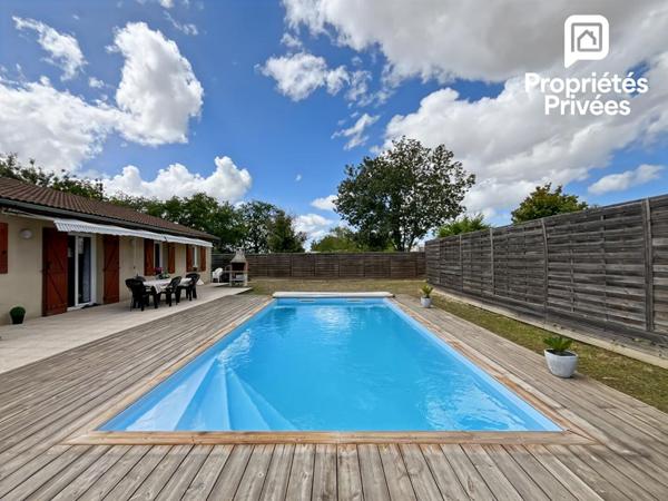 Maison familiale 4 chambres avec piscine - Terrain de 676 m²