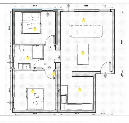 Olmeto - T3 - 64.40 m² - Rénovation à prévoir