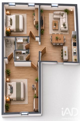 Appartement à vendre 3 pièces 100 m² Novéant-sur-Moselle