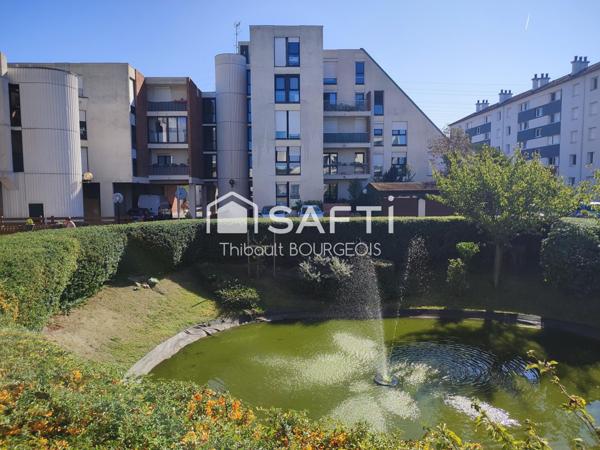 Appartement 4 pièces avec balcons, ascenseur et parking – Gagny Centre