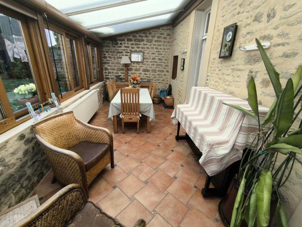 Maison centre ville avec garage et jardin