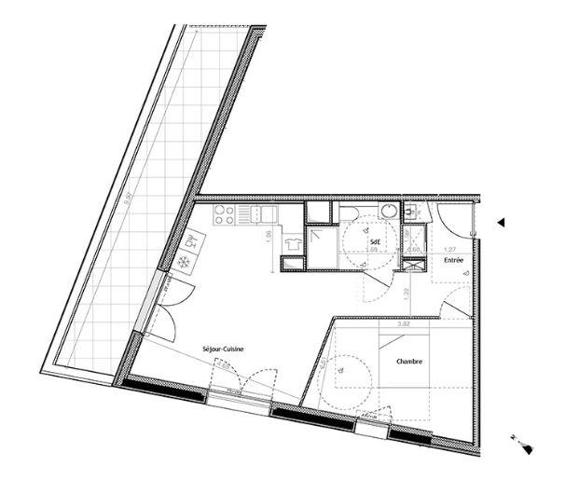 Appartement à vendre 2 pièces 47 m² Pontchâteau