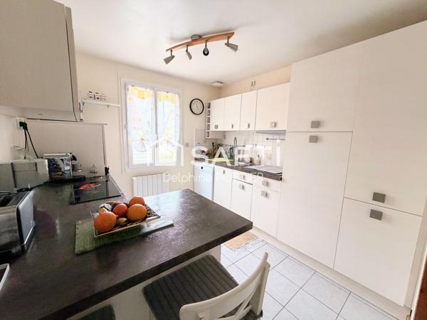 Maison 117m2, 3 chambres, dressings, piscine couverte