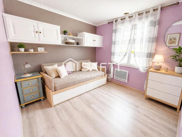 Maison 117m2, 3 chambres, dressings, piscine couverte