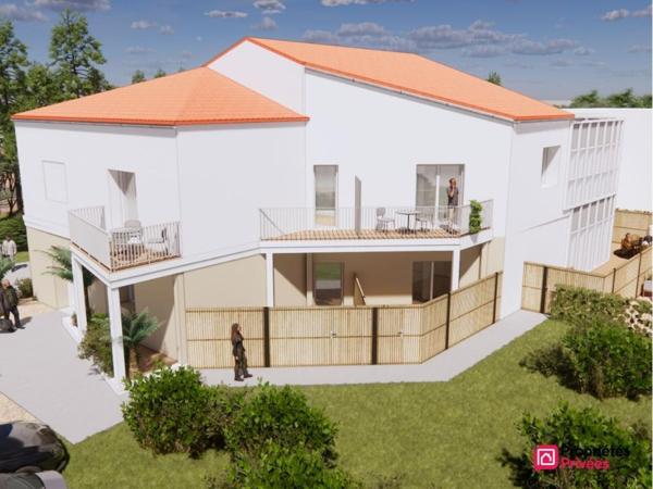 Appartement Jard-sur-mer 2 pièces 37.08 m2 -  à 300m de l'Océan, Piscine & Tennis