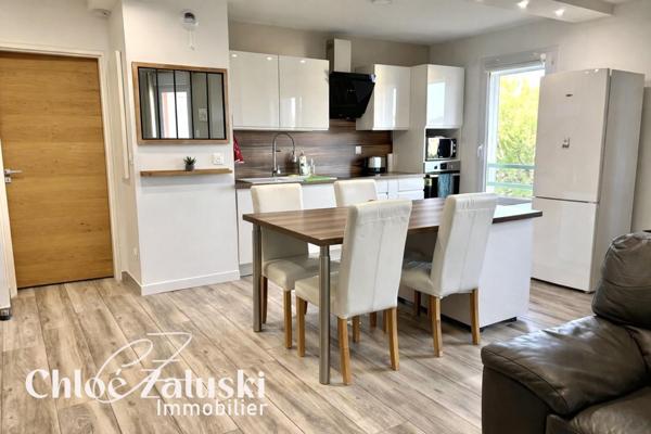 Appartement T3, dernier étage avec garage