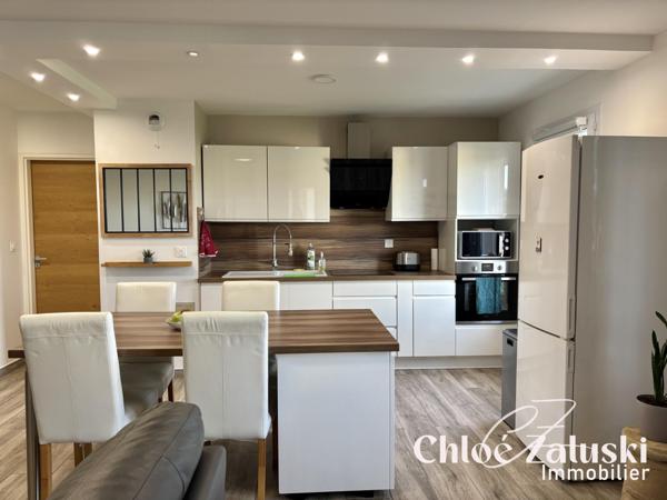 Appartement T3, dernier étage avec garage