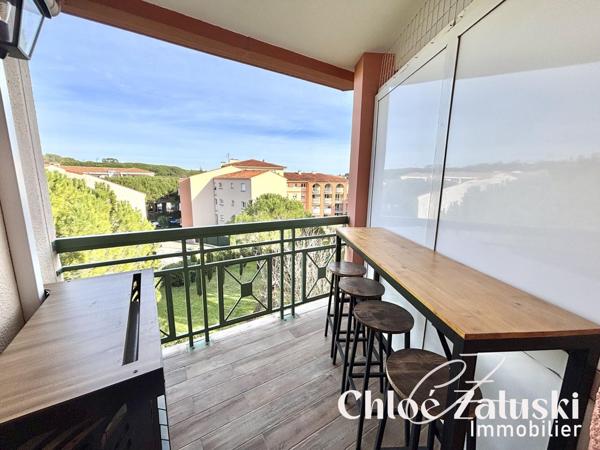 Appartement T3, dernier étage avec garage