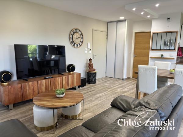 Appartement T3, dernier étage avec garage