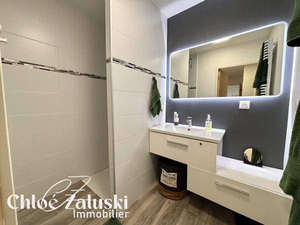 Appartement T3, dernier étage avec garage