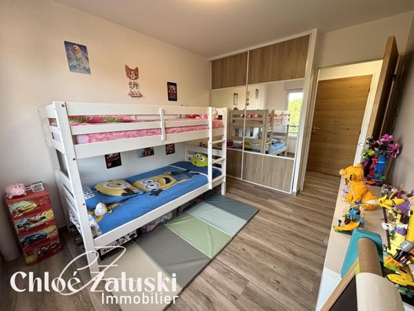 Appartement T3, dernier étage avec garage