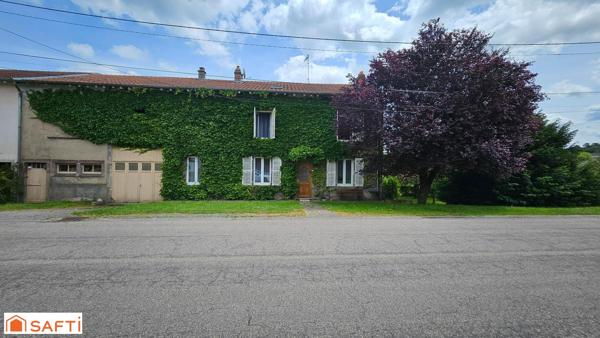 À vendre – Maison de caractère avec dépendances à Halloville