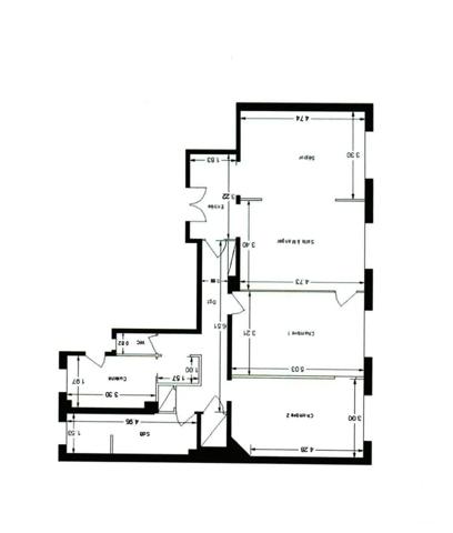 Appartement F4 à vendre  4 pièces - 96,37 m 2   NEUILLY SUR SEINE  - 92