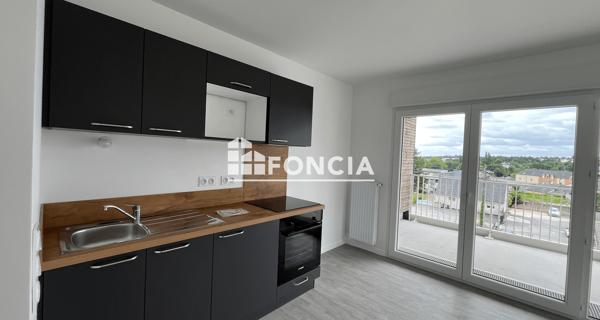 Location Appartement 3 pièces 65.87 m² - Laval 53000