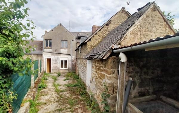Vente Maison de ville ref.7237 à rénover Villaines-la-juhel   