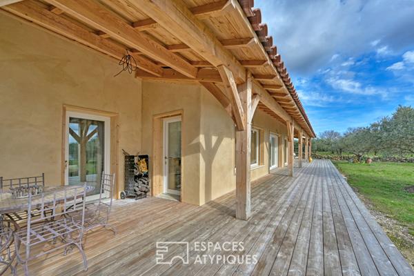 Maison bioclimatique de plain-pied