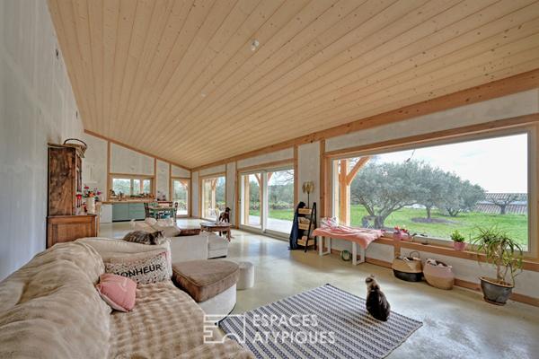 Maison bioclimatique de plain-pied