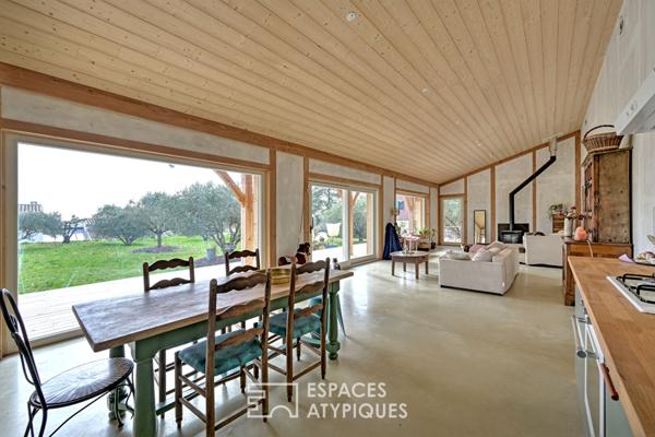 Maison bioclimatique de plain-pied