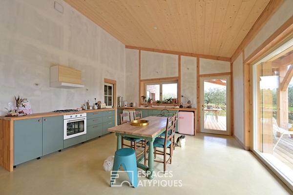 Maison bioclimatique de plain-pied