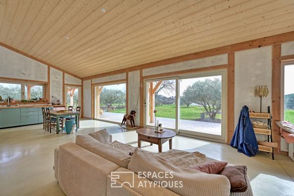 Maison bioclimatique de plain-pied