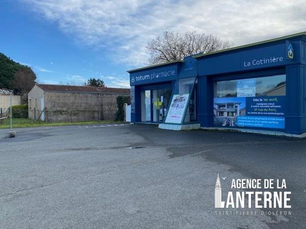 LA COTINIERE - LOCAL COMMERCIAL 120 m² - TERRAIN 370 m² (environ)