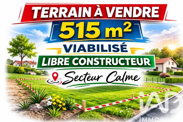 Terrain à vendre 515 m² Cadaujac