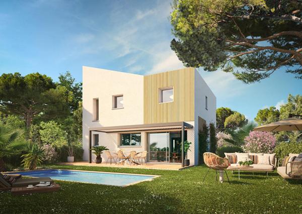 Villa Contemporaine - SENAS - 4 pièces 88 m² - Jardin piscinable -