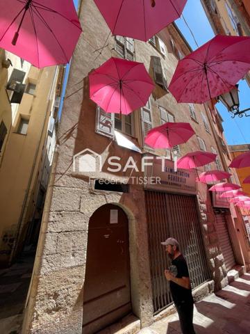 Grasse centre historique : Studio vendu loué.