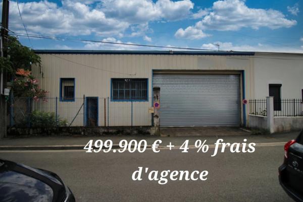 À vendre – Local industriel 435 m² – Villenave-d'Ornon (33140)