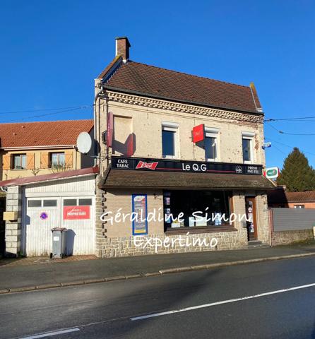 Ourton (62460) OURTON, IMMEUBLE DE RAPPORT à usage mixte