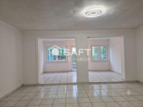 Maison T4 avec jardin, garage et cheminée
