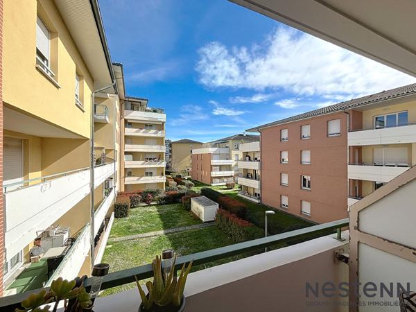 A vendre Appartement T2 avec balcon à Muret - vendu loué avec locataire en place