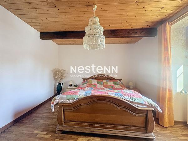 Maison en pierre Roquelaure à vendre 7 pièces jardin arboré et piscine