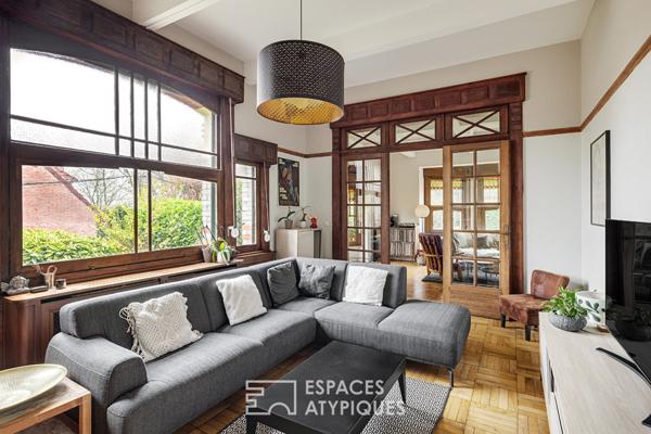 Villa Art & Crafts ‘Vert Cottage’ signée Gabriel Pagnerre au Haut de Mons