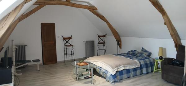 ancien corps de ferme en partie restauré