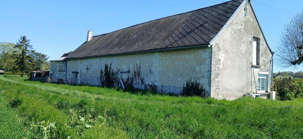 ancien corps de ferme en partie restauré