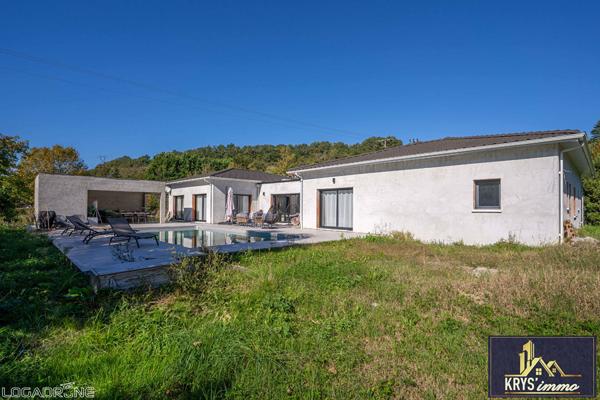 47450 COLAYRAC SAINT CIRQ Maison contemporaine de plain pied avec piscine à Colayrac