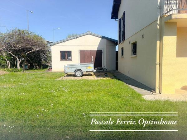 CAZÈRES – MAISON RENOVEE 115 m² - T4 - 3ch avec GARAGE + DEP. INT. 58m² + Ascenseur - Terrain 903 m² + DEP. EXT 40m²
