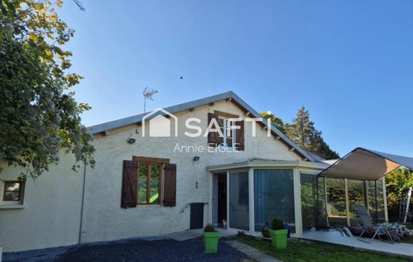 Maison en plain pied avec 3 chambres et 2 salles de bain