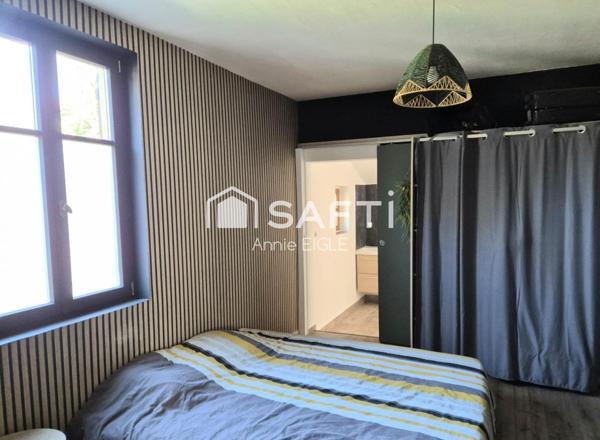 Maison en plain pied avec 3 chambres et 2 salles de bain