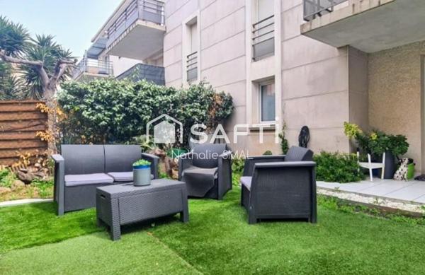 45 M2 en RDC - 1 chambre - Jardin de 60 M2 - Terrasse - Parking