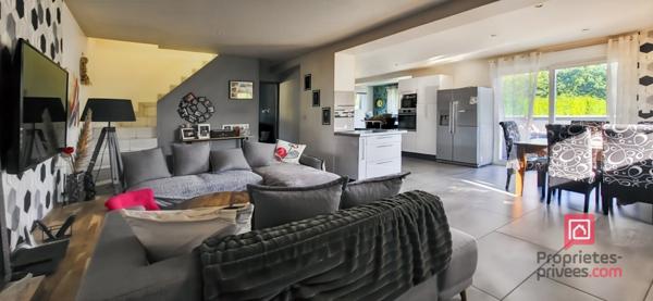 Belle maison familiale de 150 m² , 6 chambres au calme, à Plerguer