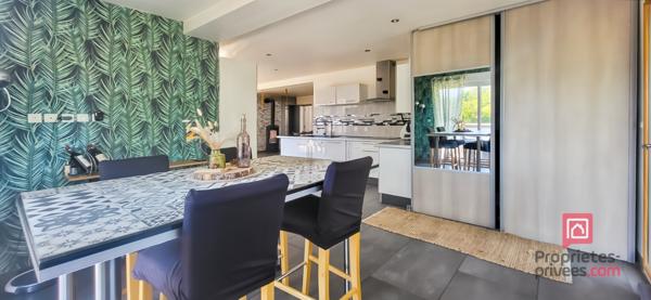 Belle maison familiale de 150 m² , 6 chambres au calme, à Plerguer