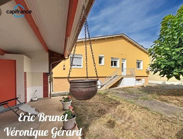 EN EXCLUSIVITE à PRIGONRIEUX Maison de 116 M² 4 chambres, Sous-Sol et Garages.
